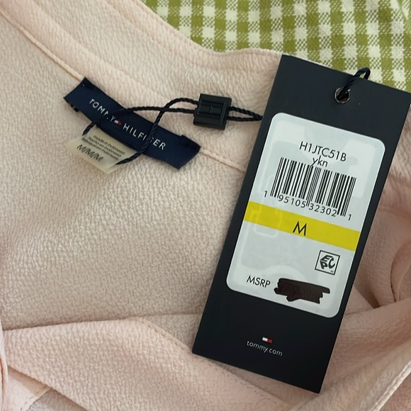 NWT Tommy Hilfiger suits separates pink blouse top size M - Picture 9 of 11